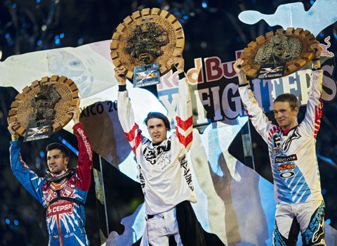 Winners Red Bull X fighters Mexico